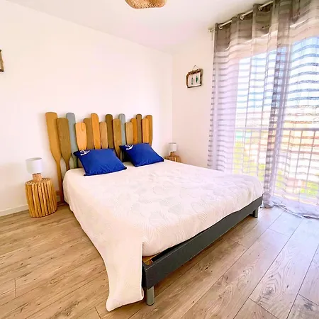 Evasion Marine - En Premiere Ligne Plage, Climatise Et Parking Apartmán Mauguio