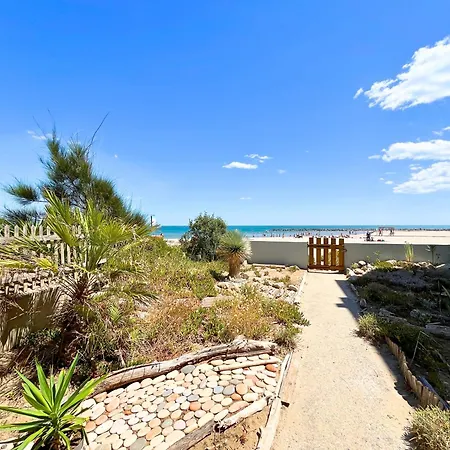 Evasion Marine - En Premiere Ligne Plage, Climatise Et Parking Daire