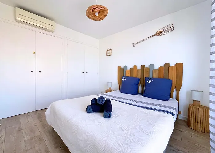 Apartamento Evasion Marine - En Premiere Ligne Plage, Climatise Et Parking
