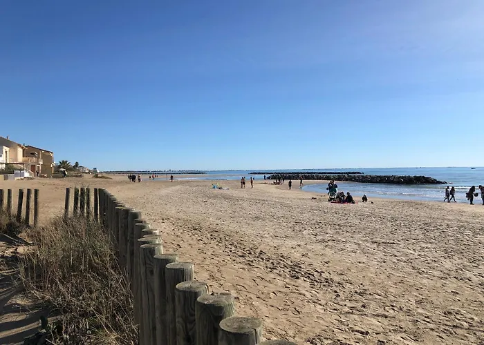 Apartamento Evasion Marine - En Premiere Ligne Plage, Climatise Et Parking Mauguio